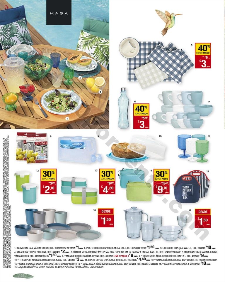 Antevisão Folheto CONTINENTE Feira ar livre promo