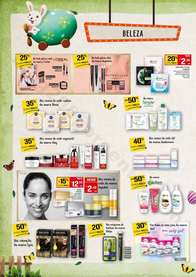 Antevisão Folheto CONTINENTE - MODELO Páscoa Pro