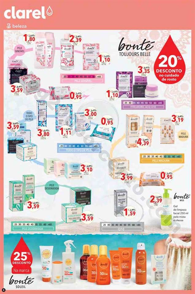Antevisão Folheto CLAREL Promoções de 4 a 24 ju