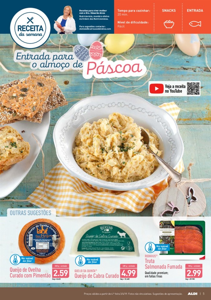 Antevisão Folheto ALDI Promoções a partir de 3 