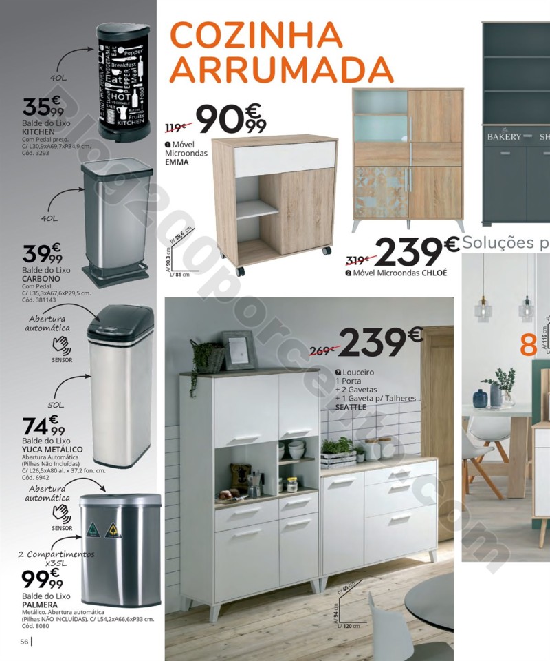 Antevisão Folheto CONFORAMA Cozinhas promoções 