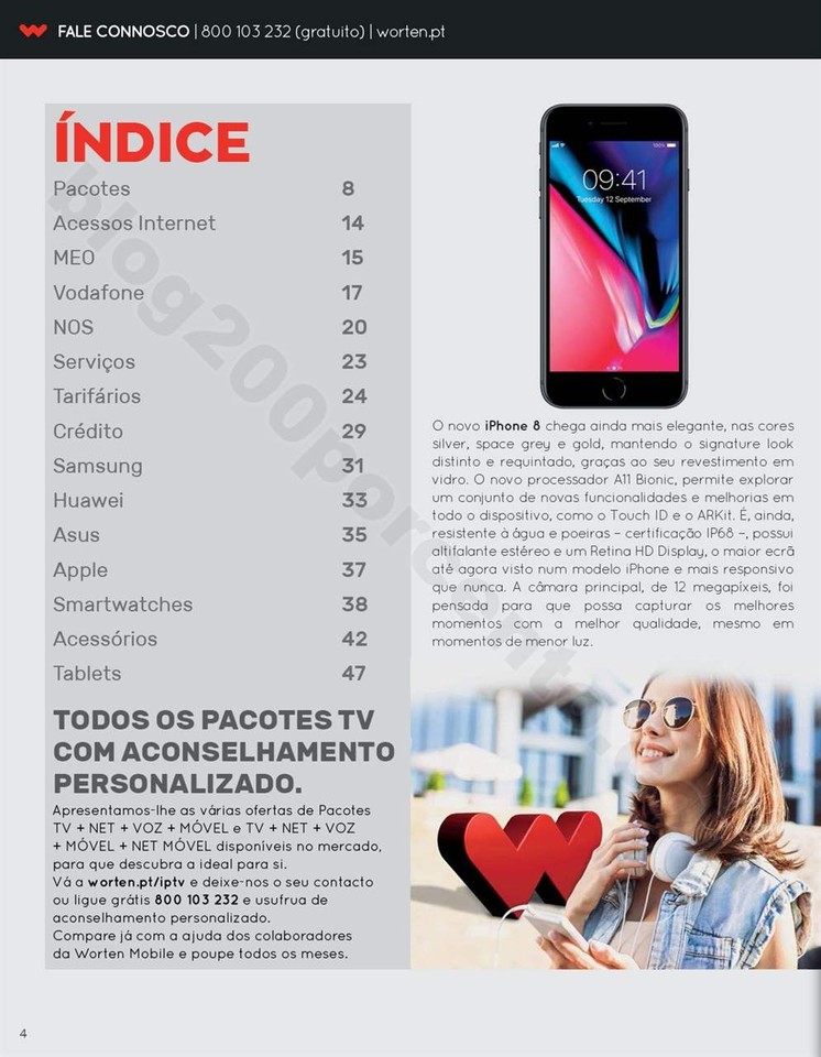 Antevisão Folheto WORTEN Mobile Promoções de 9 