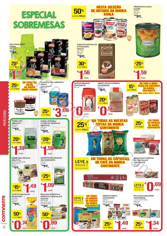 Antevisão Folheto CONTINENTE Promoções de 30 ag