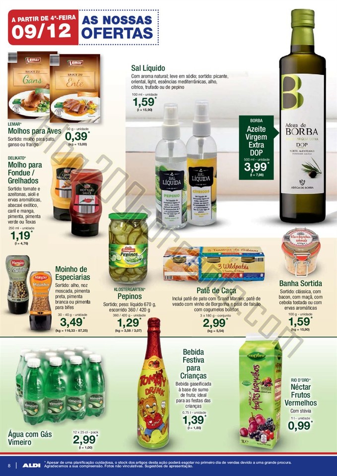 Antevisão Folheto ALDI Promoções a partir de 9 
