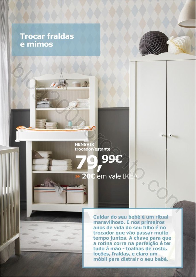 Antevisão Catálogo IKEA Bebé promoções de 19 