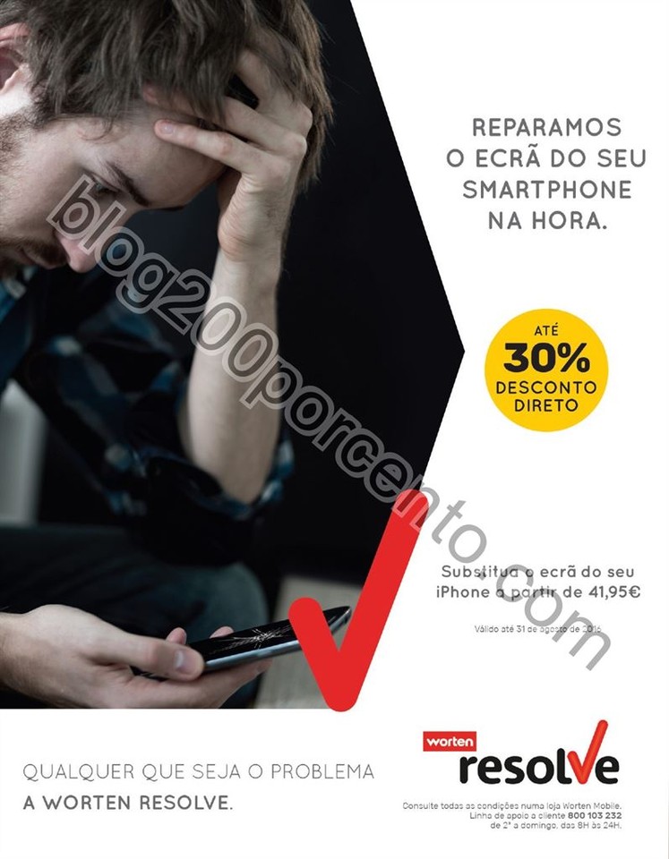 Antevisão Folheto WORTEN Mobile Promoções até 
