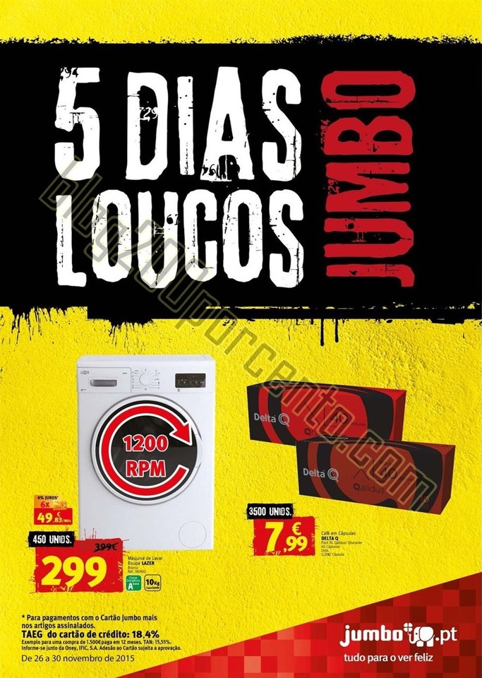 Antevisão Folheto JUMBO Extra Dias Loucos de 26 a