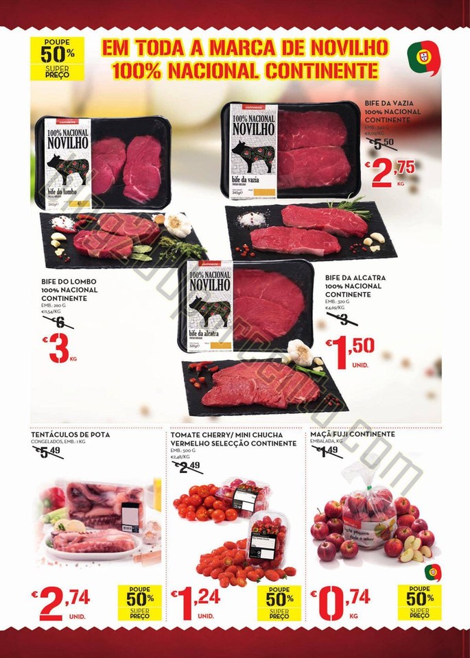 Antevisão Folheto CONTINENTE Fim de semana de 5 a