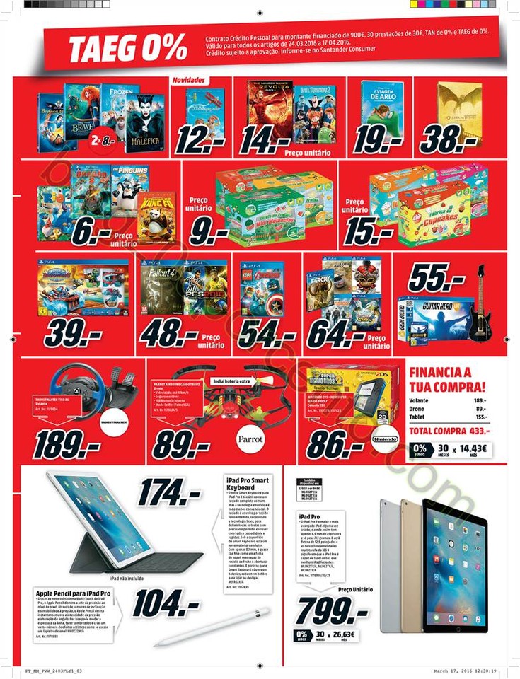 Antevisão Folheto MEDIA MARKT promoções de 24 m