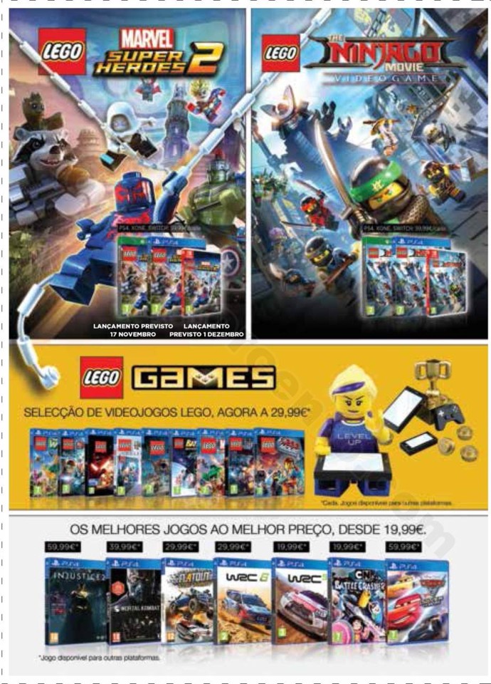 Antevisão Folheto Brinquedos Natal El Corte Ingl