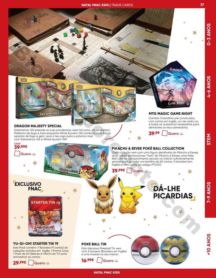 Antevisão Folheto FNAC Natal Kids Promoções de 