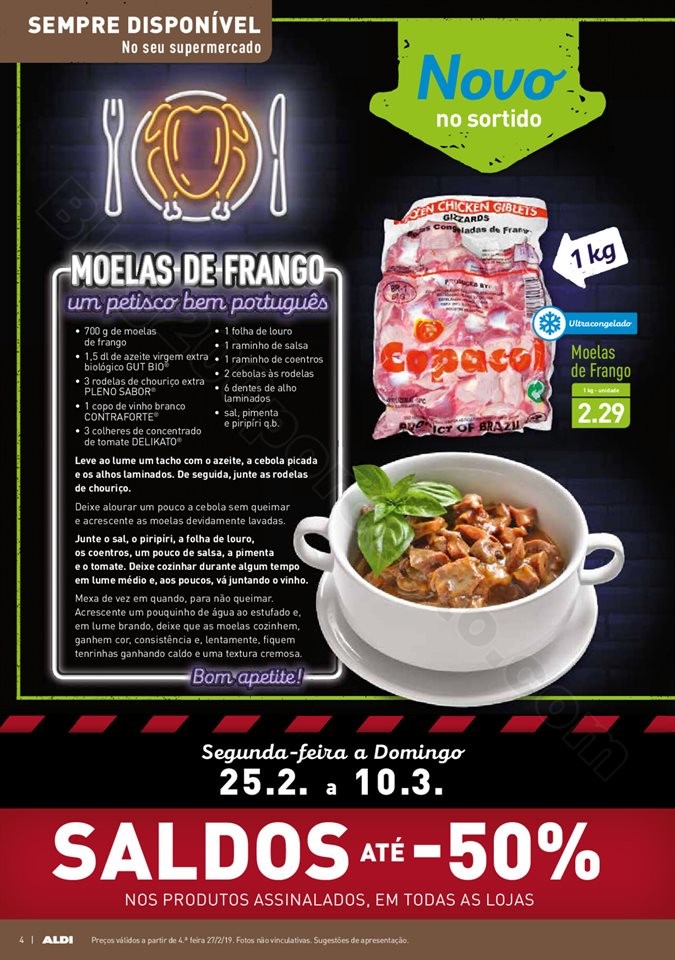 Antevisão Folheto ALDI Promoções a partir de 27