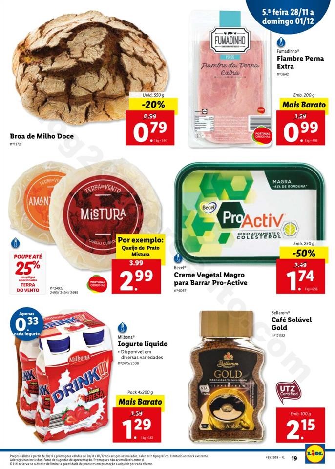 Antevisão Folheto LIDL Promoções a partir de 25