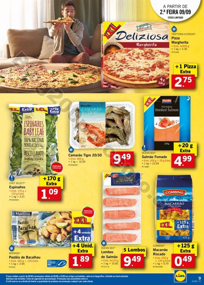 Antevisão Folheto LIDL Promoções a partir de 9 