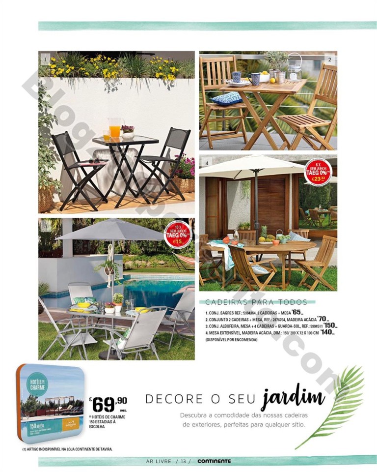 Antevisão Folheto CONTINENTE Ar livre Promoções