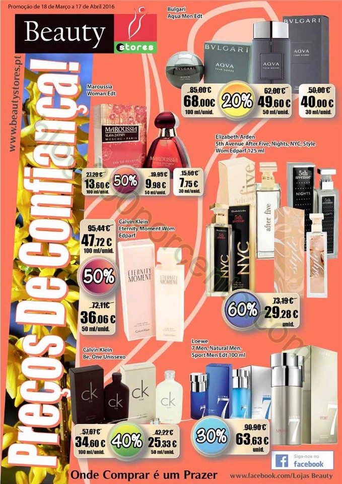 Novo Folheto BEAUTY STORES Promoções de 18 març
