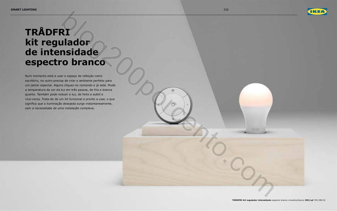 Antevisão Folheto IKEA Smart Lighting promoções