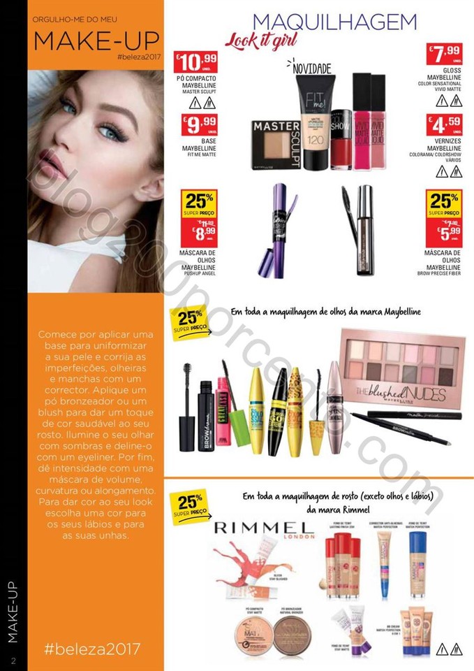 Antevisão Folheto CONTINENTE Mulher promoções d