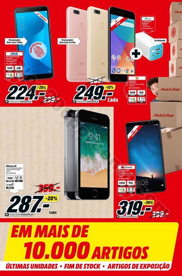 Antevisão Folheto MEDIA MARKT Outlet promoções 