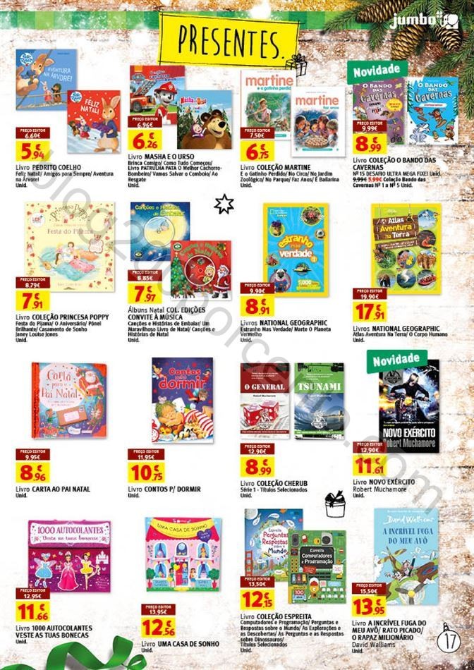 Antevisão Folheto JUMBO Promoções de 9 a 24 dez