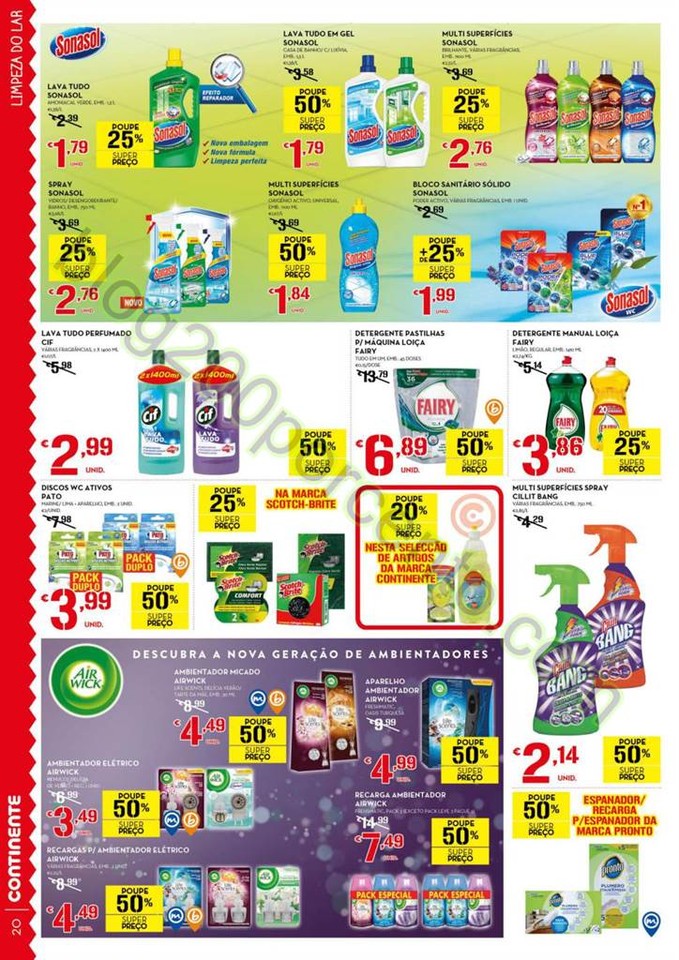 Antevisão Folheto CONTINENTE Promoções de 5 a 1