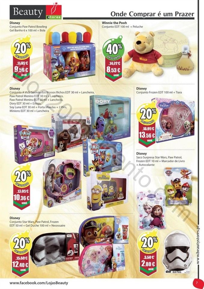 Antevisão Folheto BEAUTY STORES Natal promoções