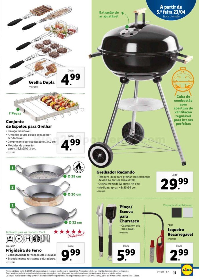 Antevisão Folheto LIDL Promoções de 20 a 26 abr