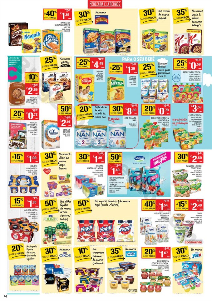 Antevisão Folheto CONTINENTE Promoções de 16 a 