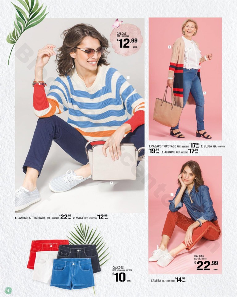 Antevisão Folheto CONTINENTE Moda Primavera promo