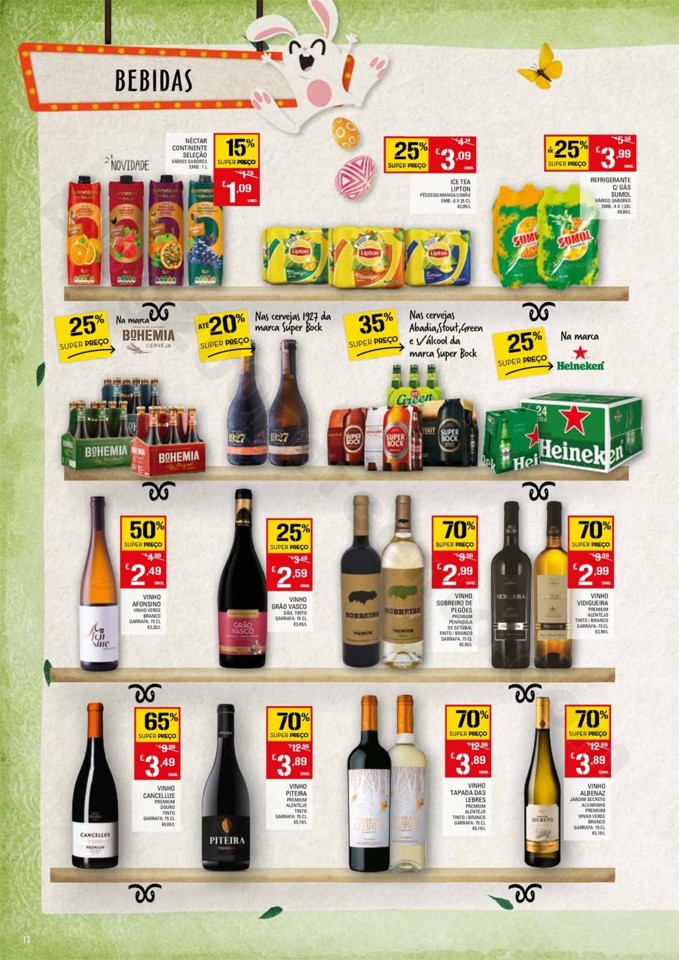 Antevisão Folheto CONTINENTE - MODELO Páscoa Pro