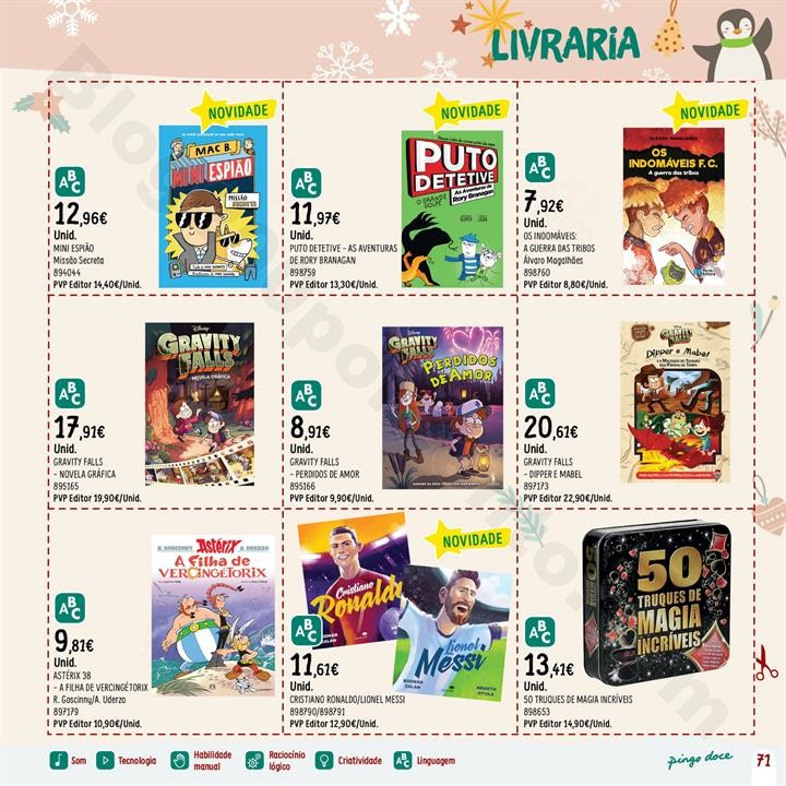 Antevisão Folheto PINGO DOCE Brinquedos Natal Loj