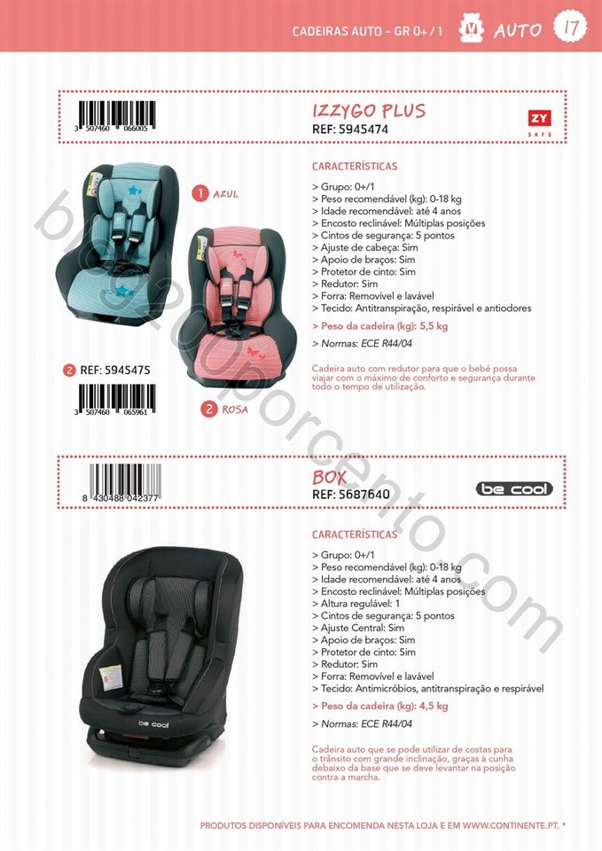 Catálogo técnico puericultura CONTINENTE Promoç