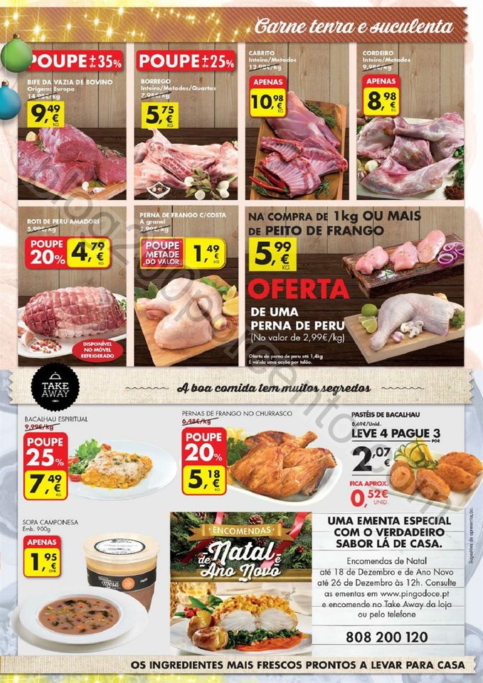 Antevisão Folheto PINGO DOCE Fim de semana de 16 