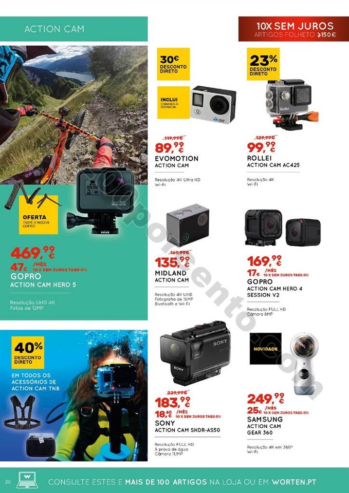 Antevisão Folheto Extra WORTEN Fotografia promoç
