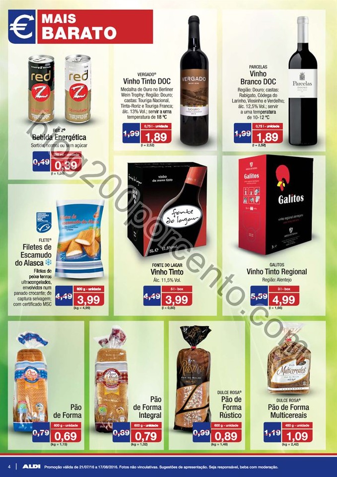 Antevisão Folheto ALDI Promoções a partir de 20