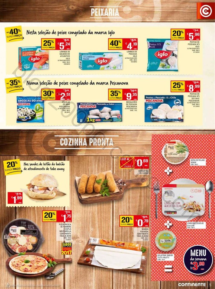 Antevisão Folheto CONTINENTE Promoções de 18 a 