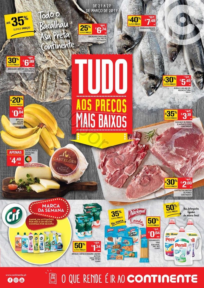 Antevisão Folheto CONTINENTE Promoções de 21 a 