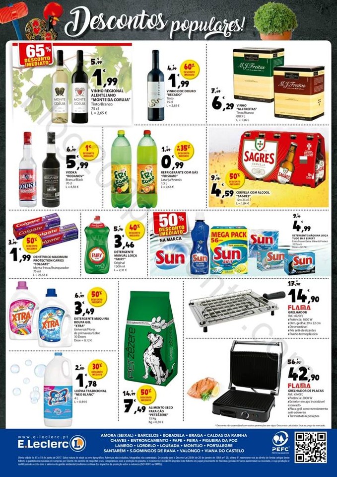 Antevisão Folheto E-LECLERC Fim de semana promoç