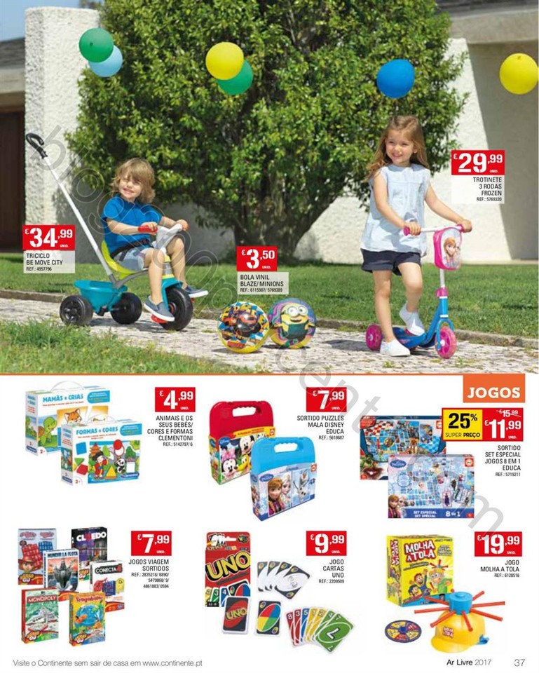 Antevisão Folheto CONTINENTE Feira Ar Livre promo