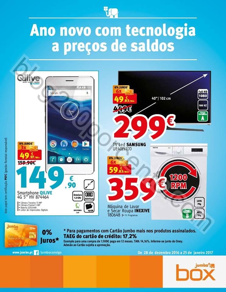 Antevisão Folheto JUMBO - BOX Promoções de 28 d