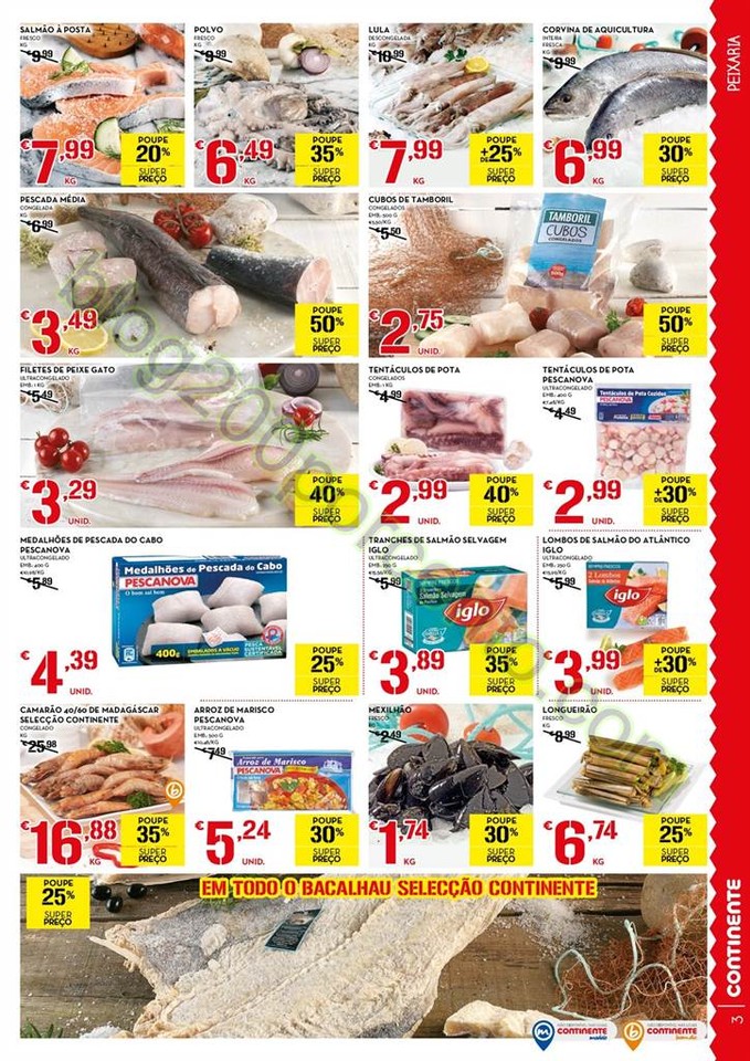 Antevisão Folheto CONTINENTE promoções de 29 ma