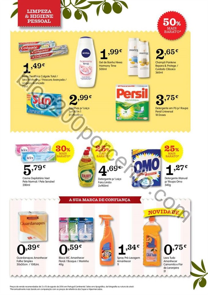 Novo Folheto AMANHECER Promoções até 15 agosto 