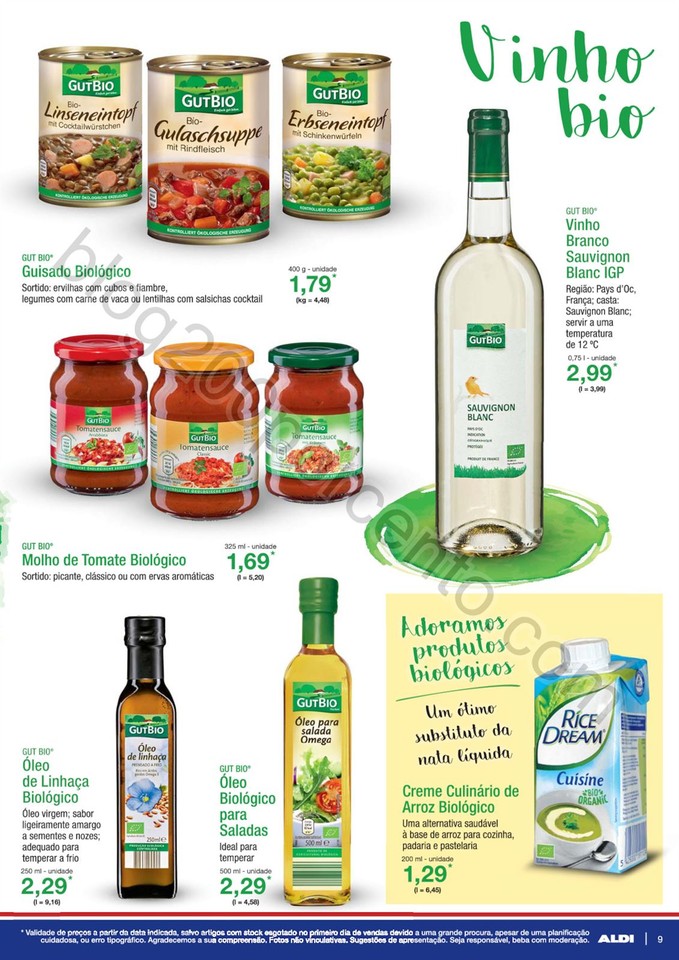 Antevisão Folheto ALDI Promoções a partir de 7 