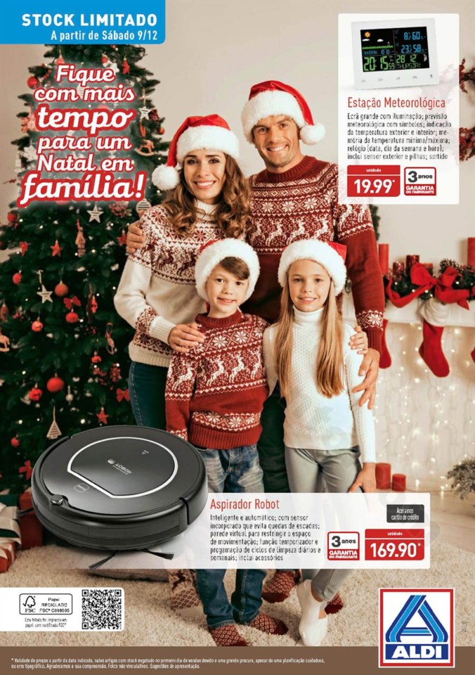 Antevisão Folheto ALDI Natal Promoções a partir