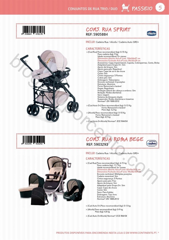 Catálogo técnico puericultura CONTINENTE Promoç