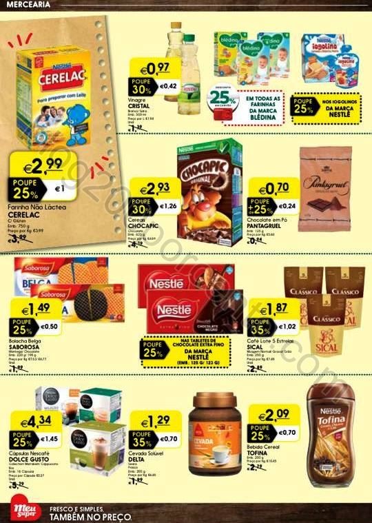 Antevisão Folheto MEU SUPER Promoções de 22 mar