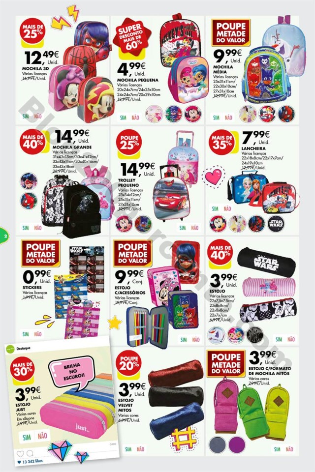 Antevisão Folheto PINGO DOCE Regresso aulas 23 ag