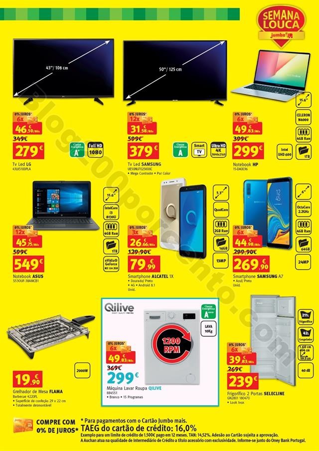 Antevisão Folheto JUMBO Semana Louca promoções 