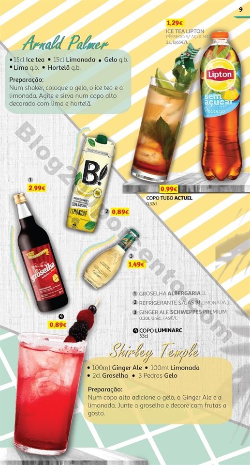Antevisão Folheto JUMBO Especial Cocktails promo