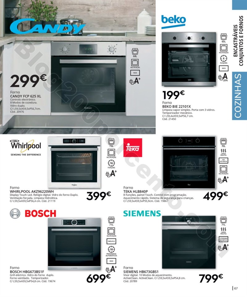Antevisão Folheto CONFORAMA Cozinhas promoções 
